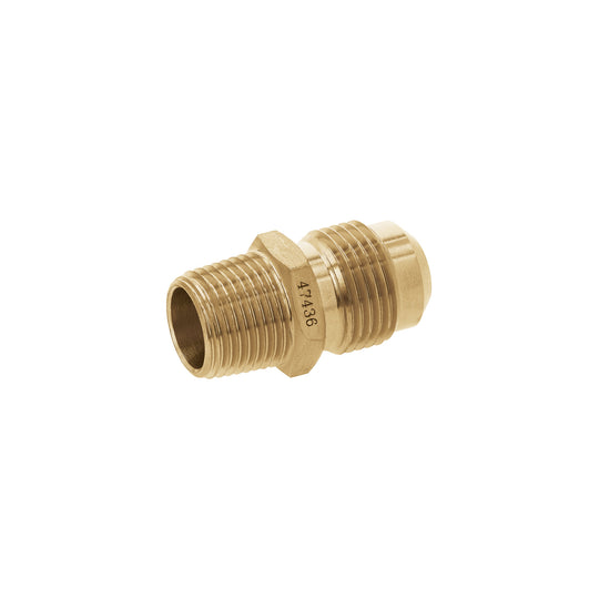 CLG-414 Niple terminal de latón de 1/2" X 3/8", FOSET