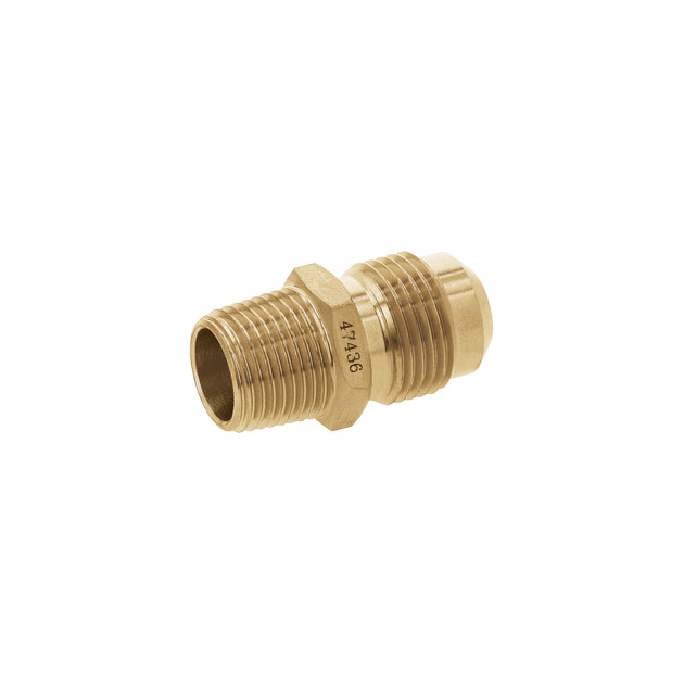 CLG-414 Niple terminal de latón de 1/2" X 3/8", FOSET