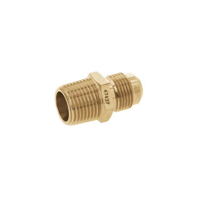 CLG-415 Niple terminal de latón de 1/2" X 1/2", FOSET
