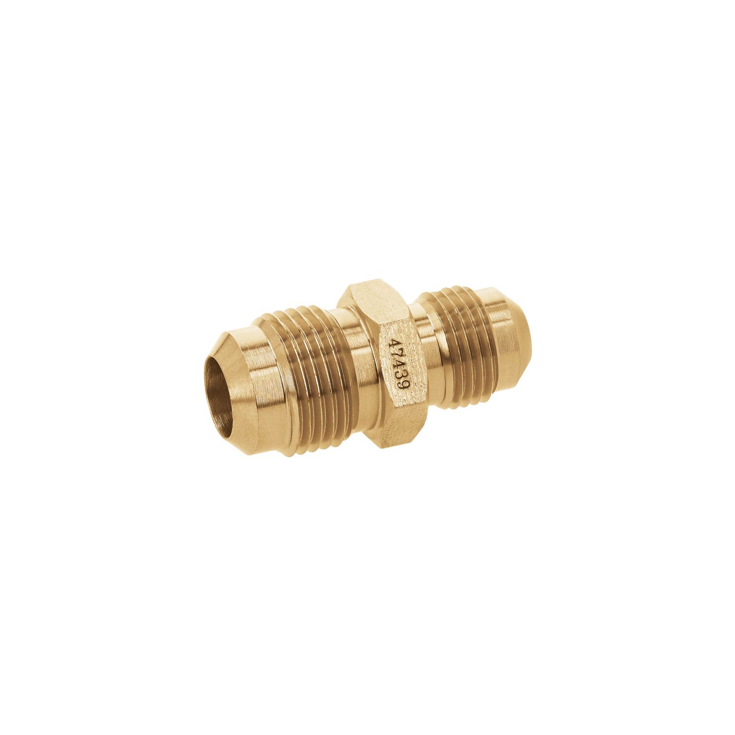 CLG-472 Niple unión de latón de 3/8" X 1/2", FOSET
