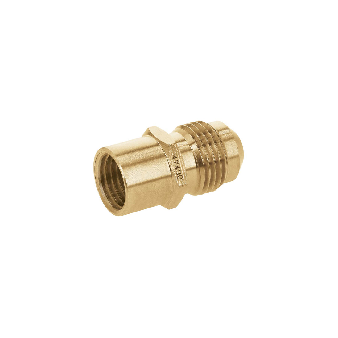 CLG-493 Niple campana de latón de 3/8" X 1/4", FOSET