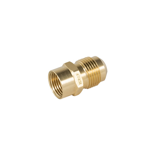 CLG-494 Niple campana de latón de 1/2" X 3/8", FOSET