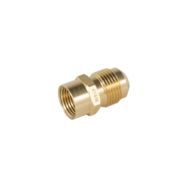 CLG-494 Niple campana de latón de 1/2" X 3/8", FOSET