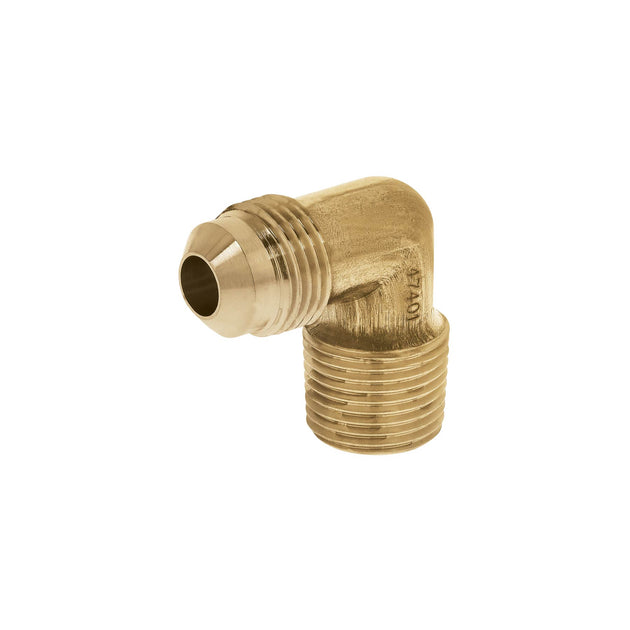 CLG-512 Codo terminal a 90° de latón 3/8 x 3/8", FOSET