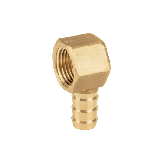CLG-521E Codo estufa a 90° de latón con espiga de 3/8", FOSET