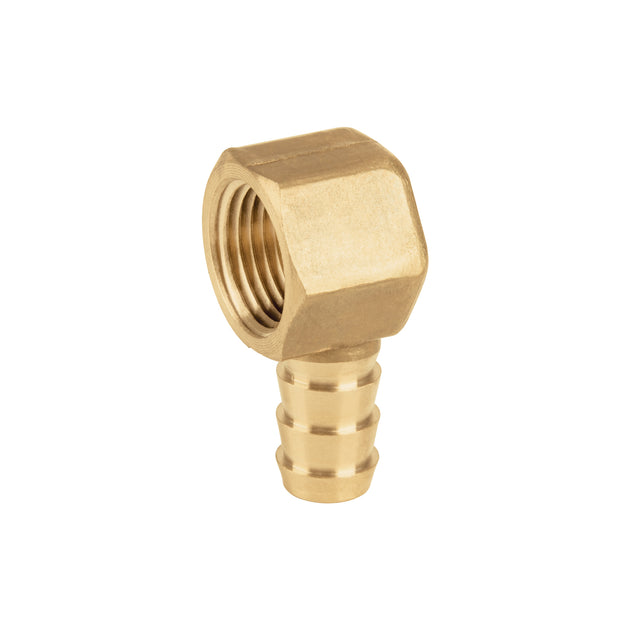 CLG-521E Codo estufa a 90° de latón con espiga de 3/8", FOSET