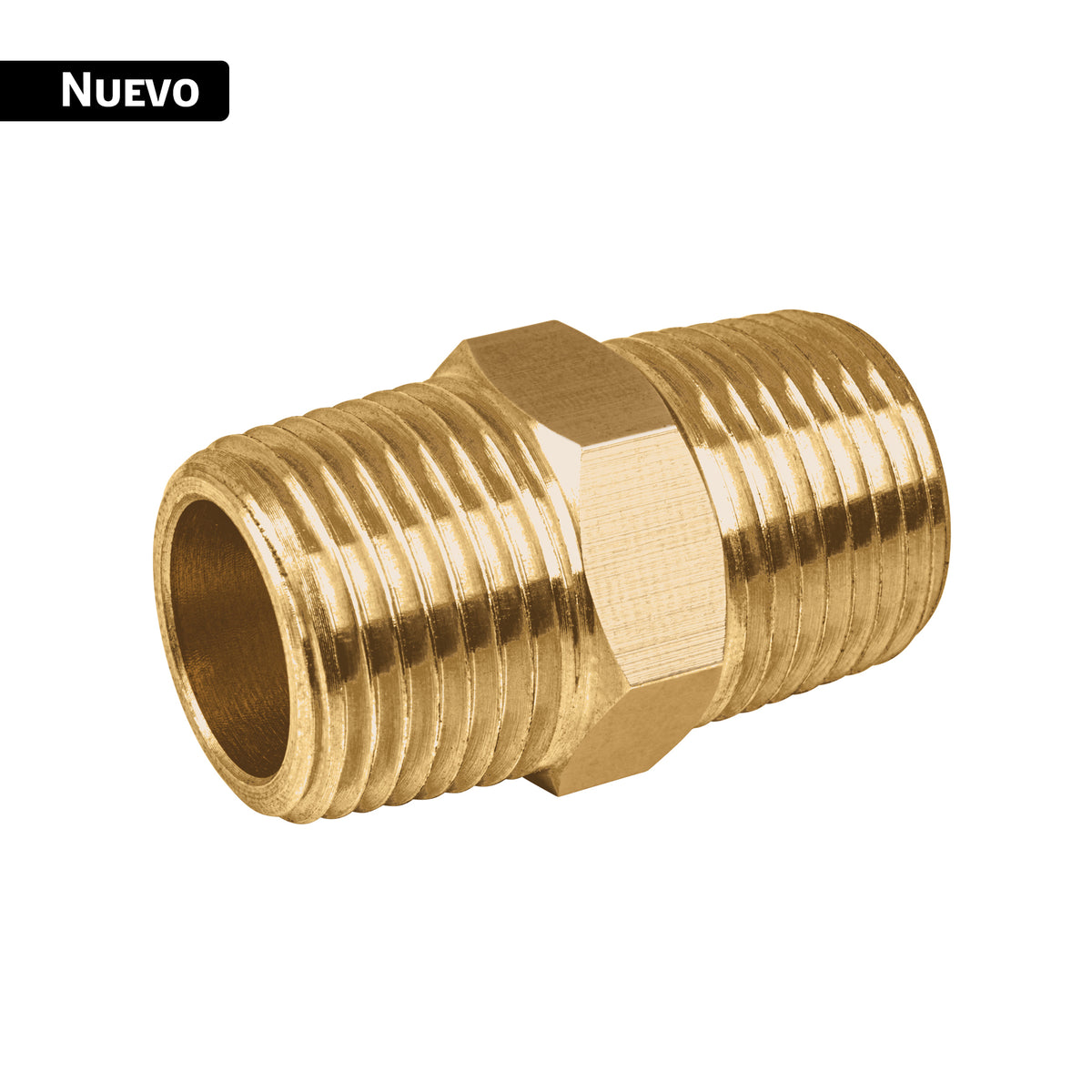 Conector Latón Gas LP Natural CLG-669 Foset | Ferretería Industrial