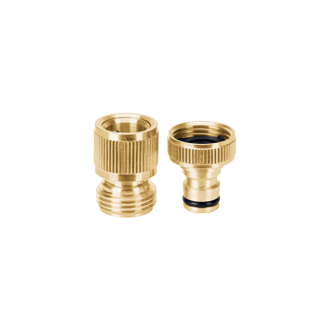 CLICK-GRM Conector 3/4" rápido de latón grifo-manguera sistema click