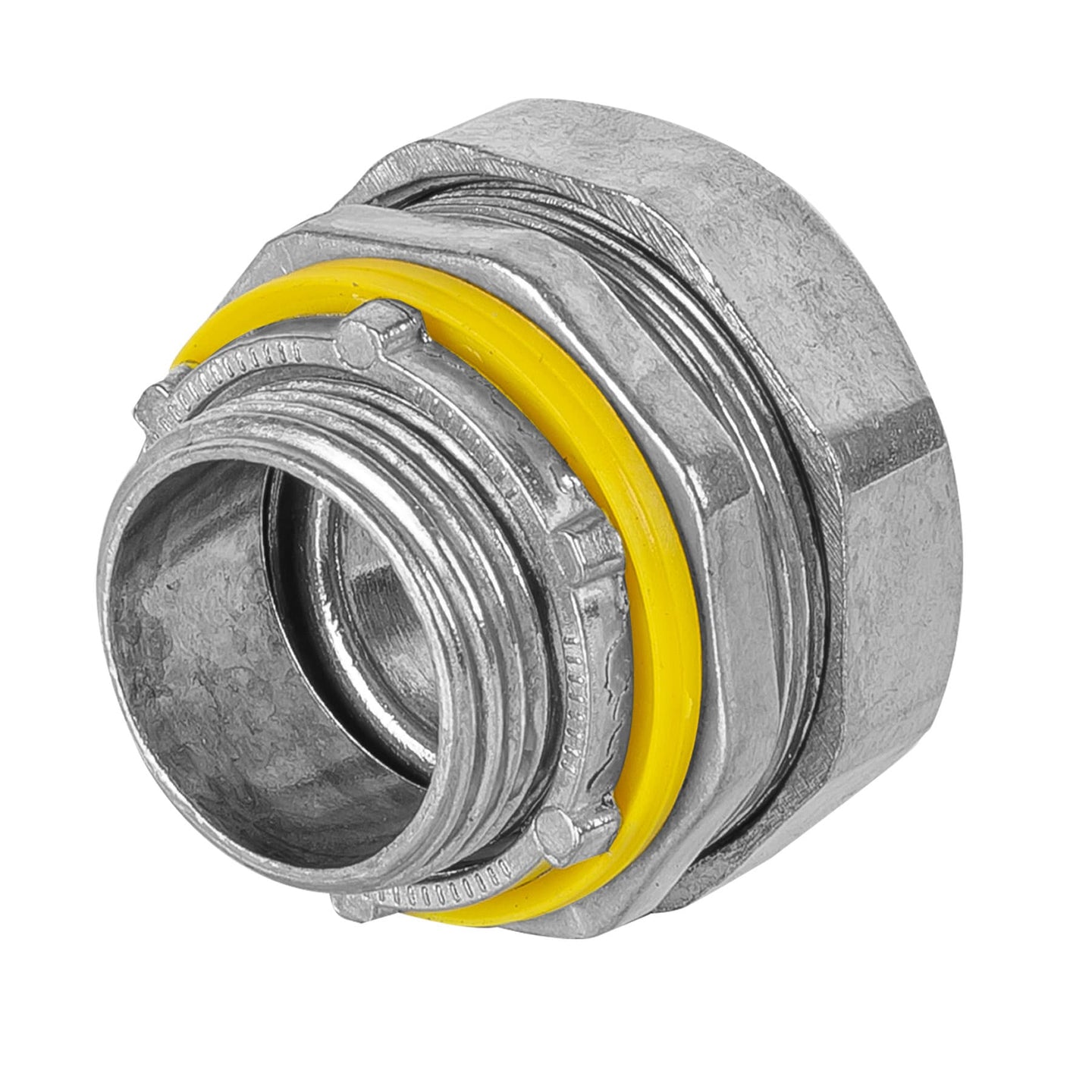 CLQ-3/4R Conector recto 3/4" para tubo liquid tight, VOLTECK