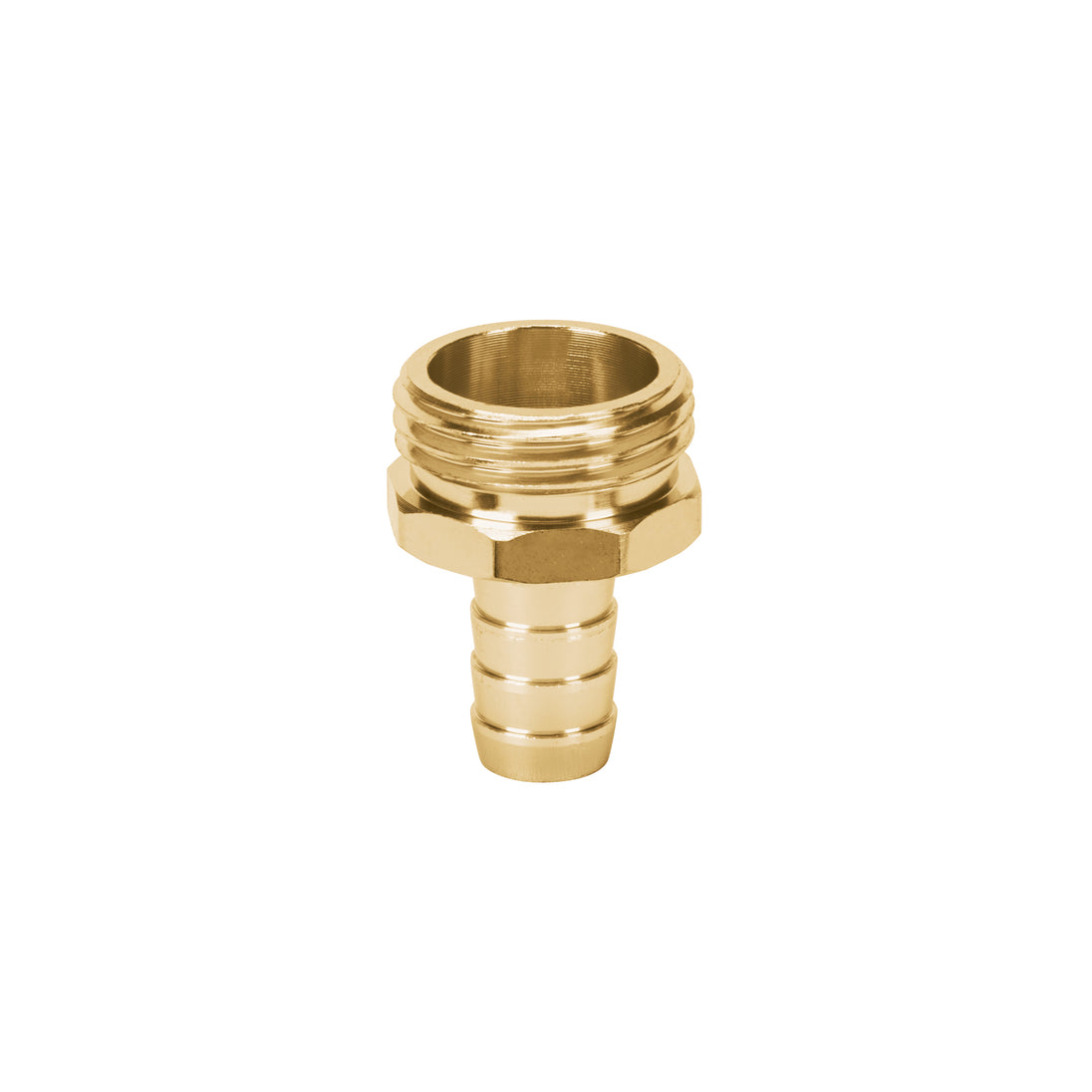CM-1/2A Conector 1/2" macho de aluminio, Truper