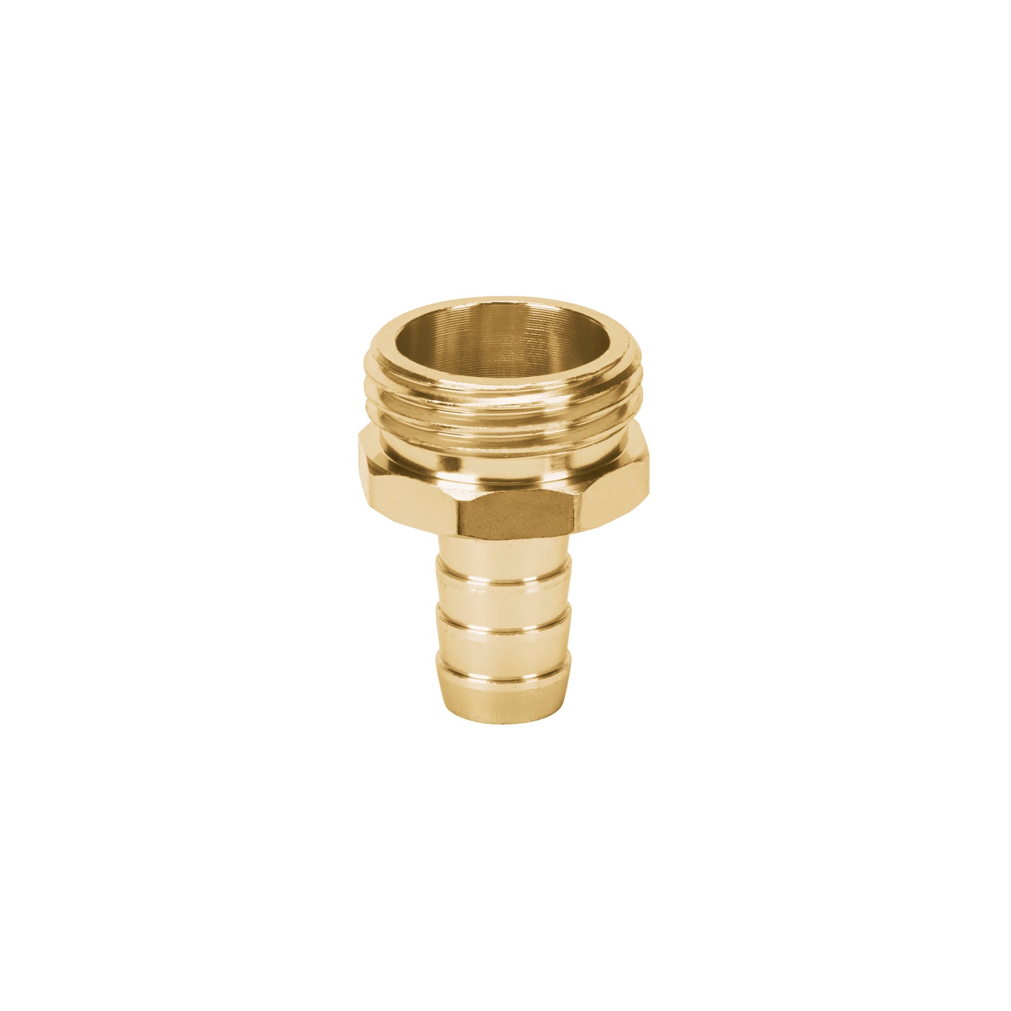 CM-1/2A Conector 1/2" macho de aluminio, Truper