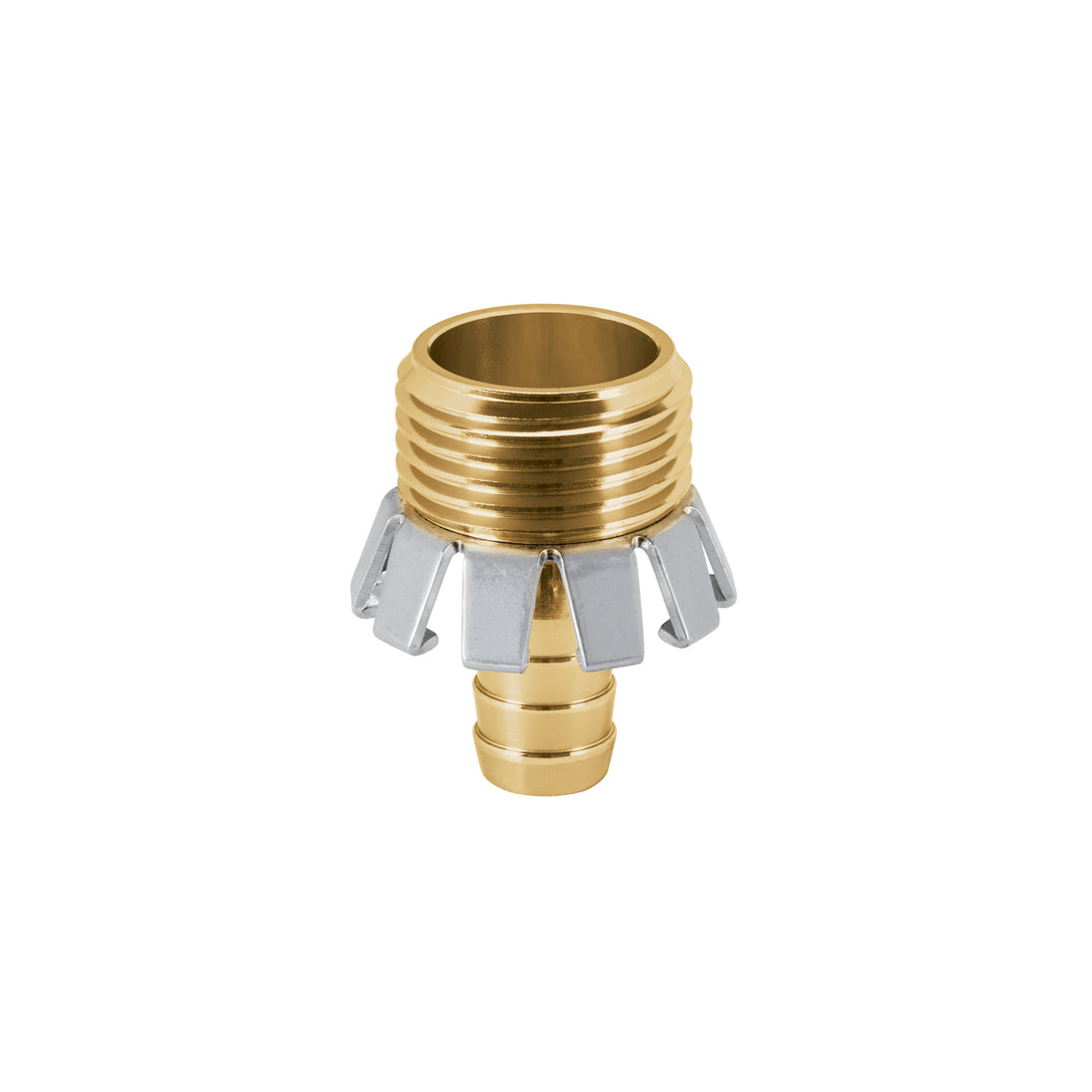 CM-1/2AG Conector 1/2" macho tipo garra de aluminio, Truper