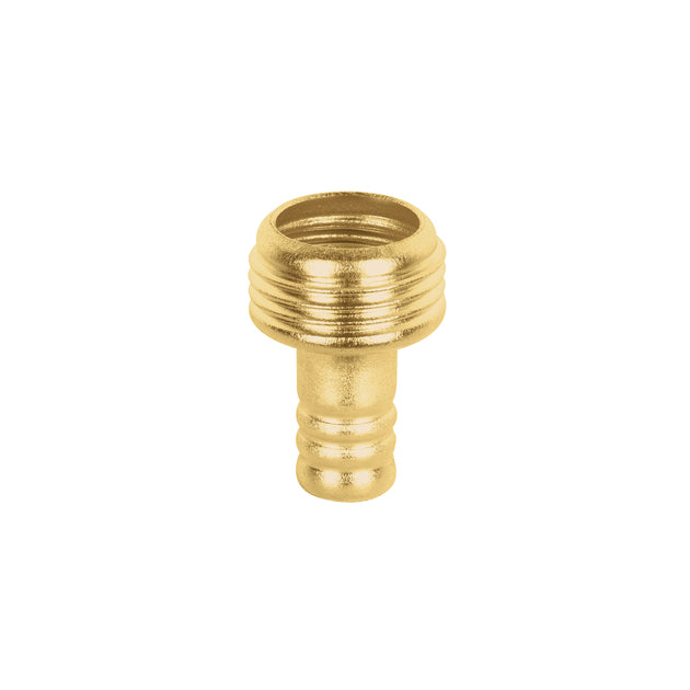 CM-1/2P Conector 1/2" macho de latón laminado, PRETUL