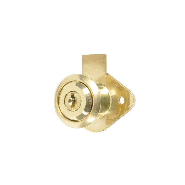 CM-21L-P Cerradura para mueble, modelo 21, latón, HERMEX BASIC