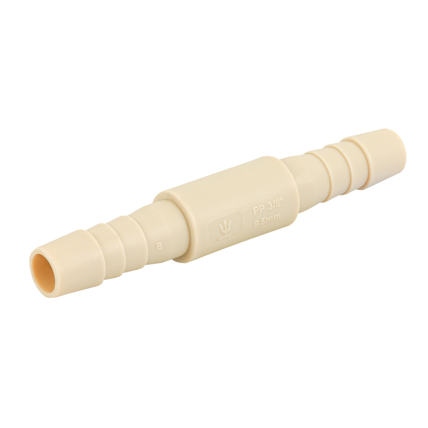 CM-261 Cople inserción de 3/8" de polipropileno, FOSET