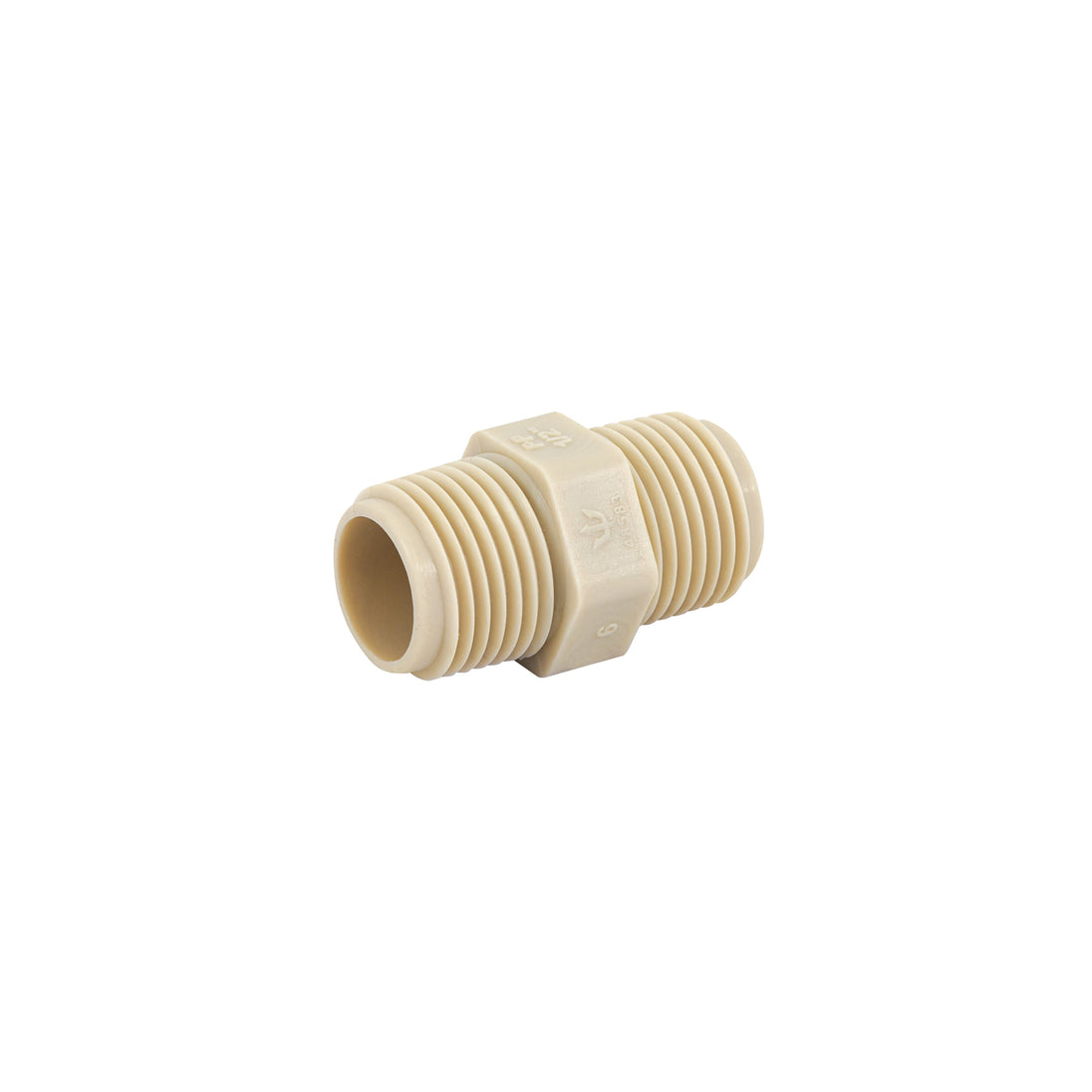 CM-471 Niple corrido 1/2" de polipropileno, FOSET