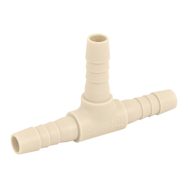 CM-761 Tee inserción 3/8" de polipropileno, FOSET
