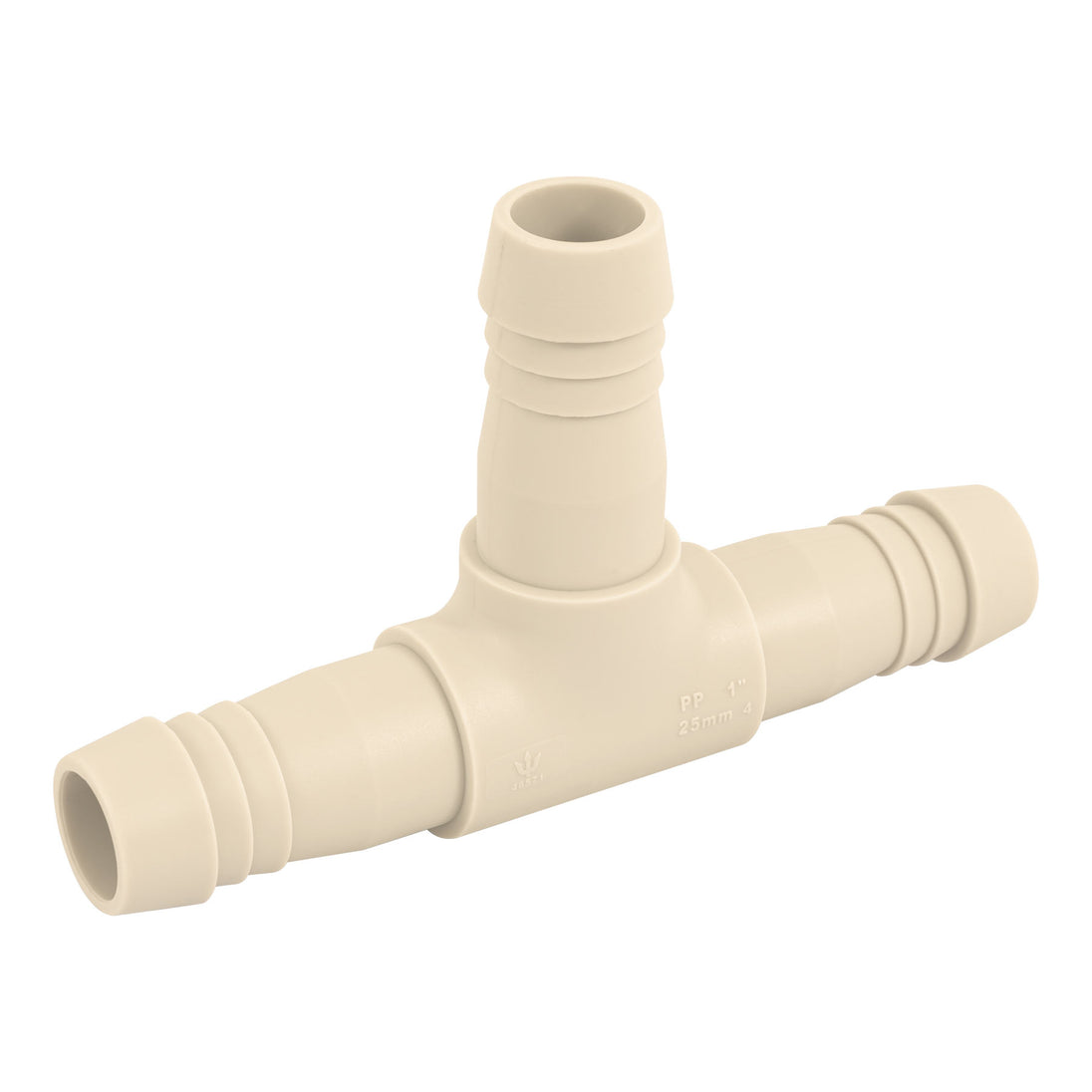 CM-764 Tee inserción 1" de polipropileno, FOSET