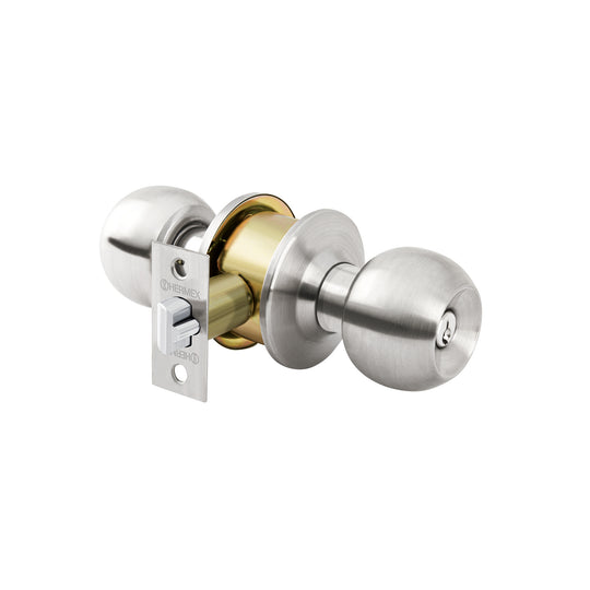 CMB-32P Combo cerraduras, llave-llave, cromo, HERMEX BASIC