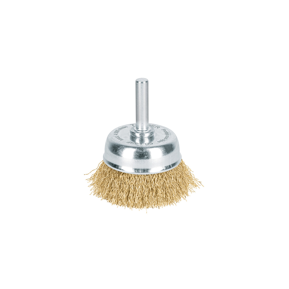CO-1-3/4F Carda de copa 1-3/4" alambre fino para taladro, TRUPER