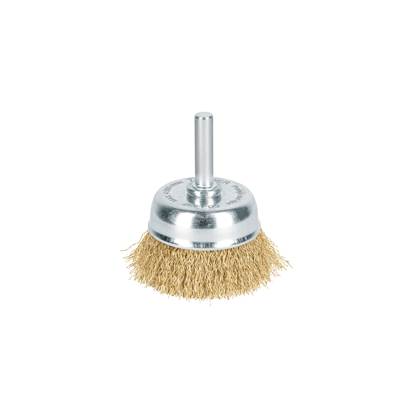 CO-1-3/4F Carda de copa 1-3/4" alambre fino para taladro, TRUPER