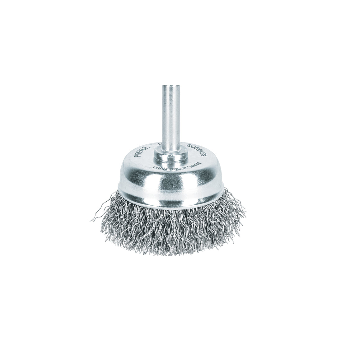 CO-2P Carda de copa 1-3/4" alambre grueso para taladro, Pretul