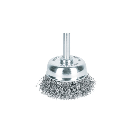 CO-2P Carda de copa 1-3/4" alambre grueso para taladro, Pretul