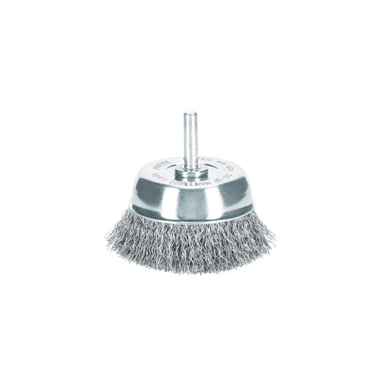 CO-3P Carda de copa 2-3/4" alambre grueso para taladro, Pretul