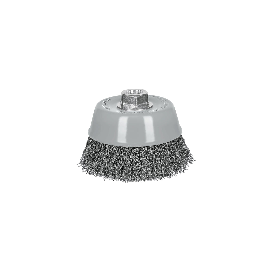 CO-512MRX Carda copa 5" alambre ondulado grueso, Multi-rosca, Truper