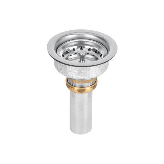 CO-827 Contracanasta 3-1/2" inox, instala-fácil, tubo inox, FOSET