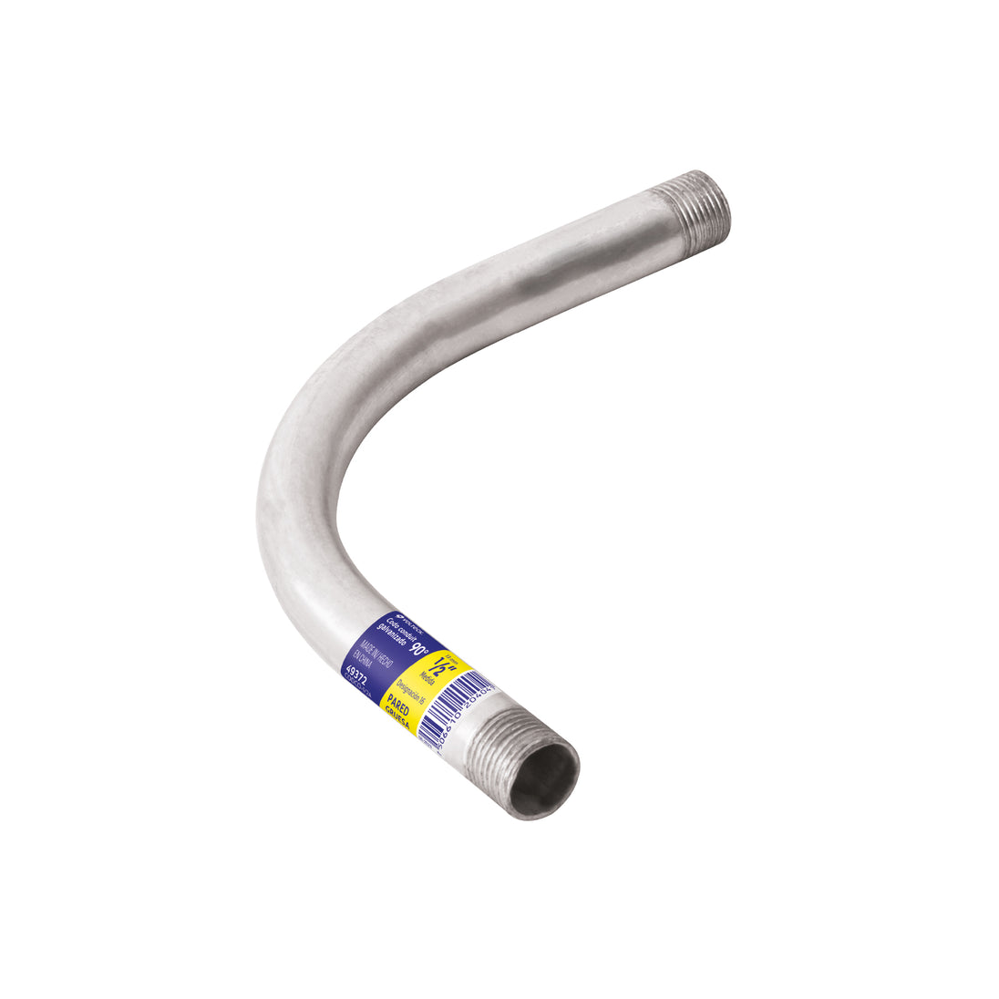 CODCO-1/2A Codo Conduit 90° 1/2" pared gruesa (1.8 mm), et. amarilla