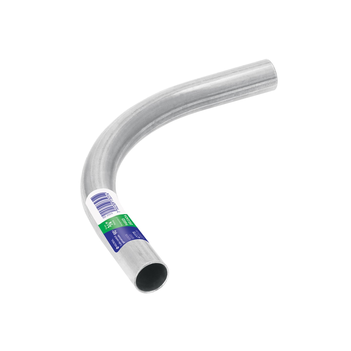 CODCO-3/4 Codo Conduit 90° 3/4" pared delgada (1 mm), et. verde