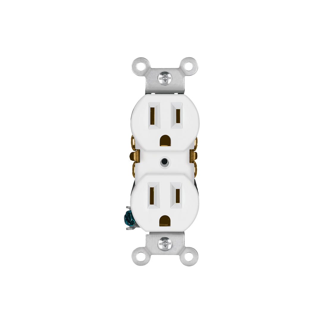 CODO-SB Contacto dúplex, 2 polos 3 hilos, Standard, blanco, Volteck