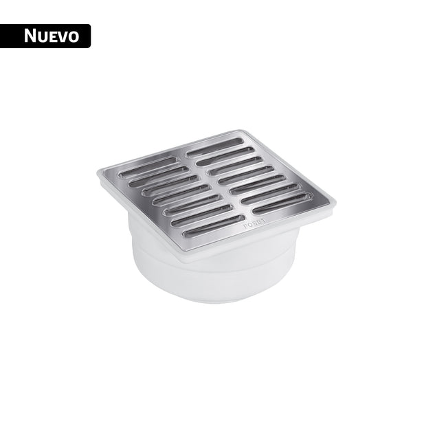 Coladera Foset COL-53 | Desagüe Piso Antiolor | Compra Online