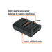 Cargador Dual Truper COM-CBA, 2 Baterías 2Ah, 20V