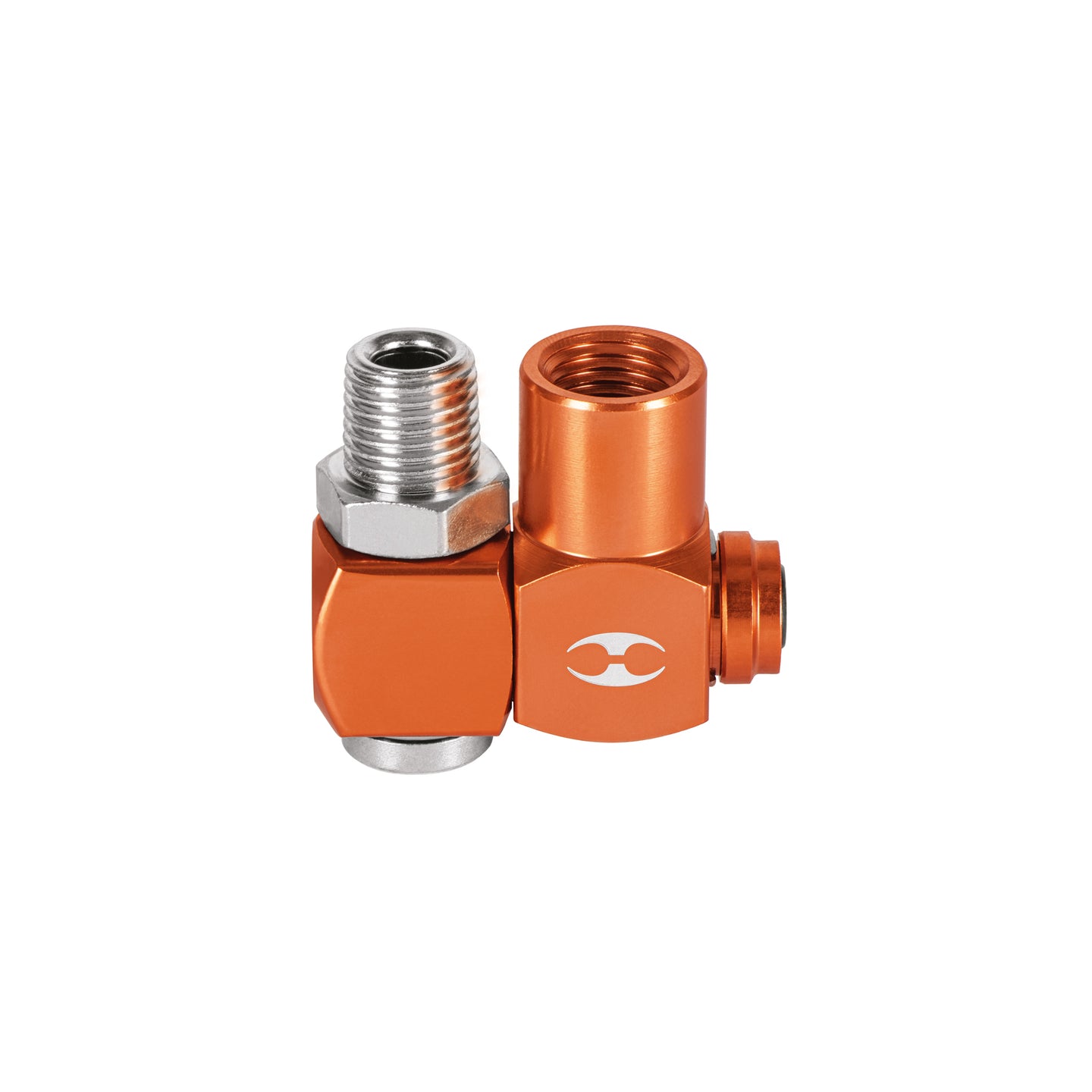 COMAN Destorcedor de aluminio, macho-hembra, cuerda 1/4"NPT,TRUPER