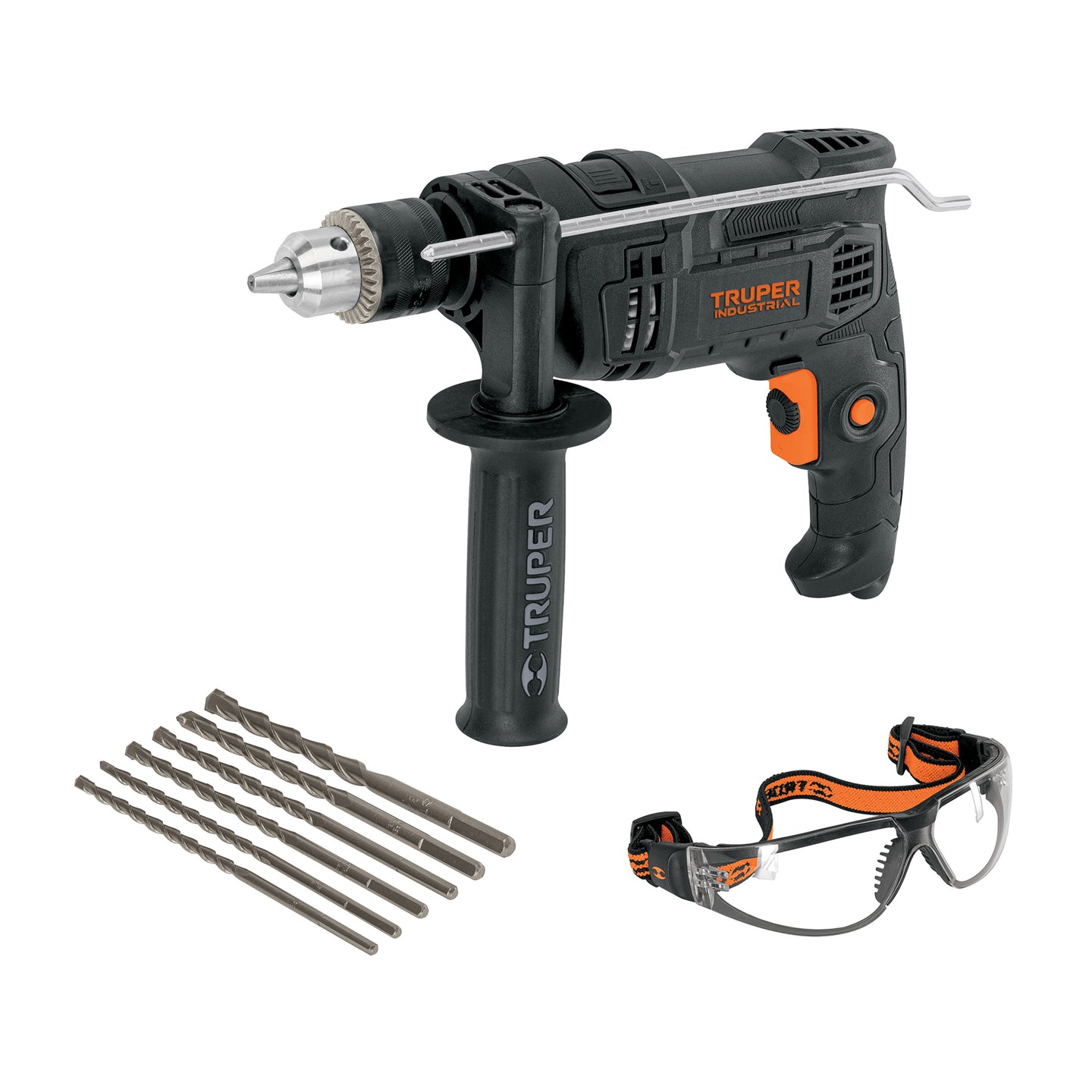 COMBOR-1/2N6 Combo rotomartillo/destornillador 1/2" 700W, 7 acc, IND