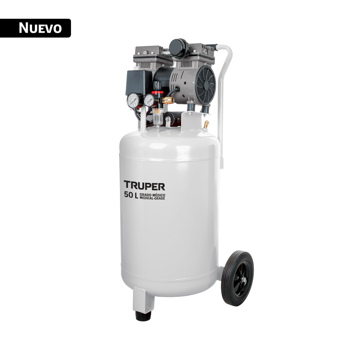Compresor Truper COMP-50M 50L 2HP Dual | Aire Industrial