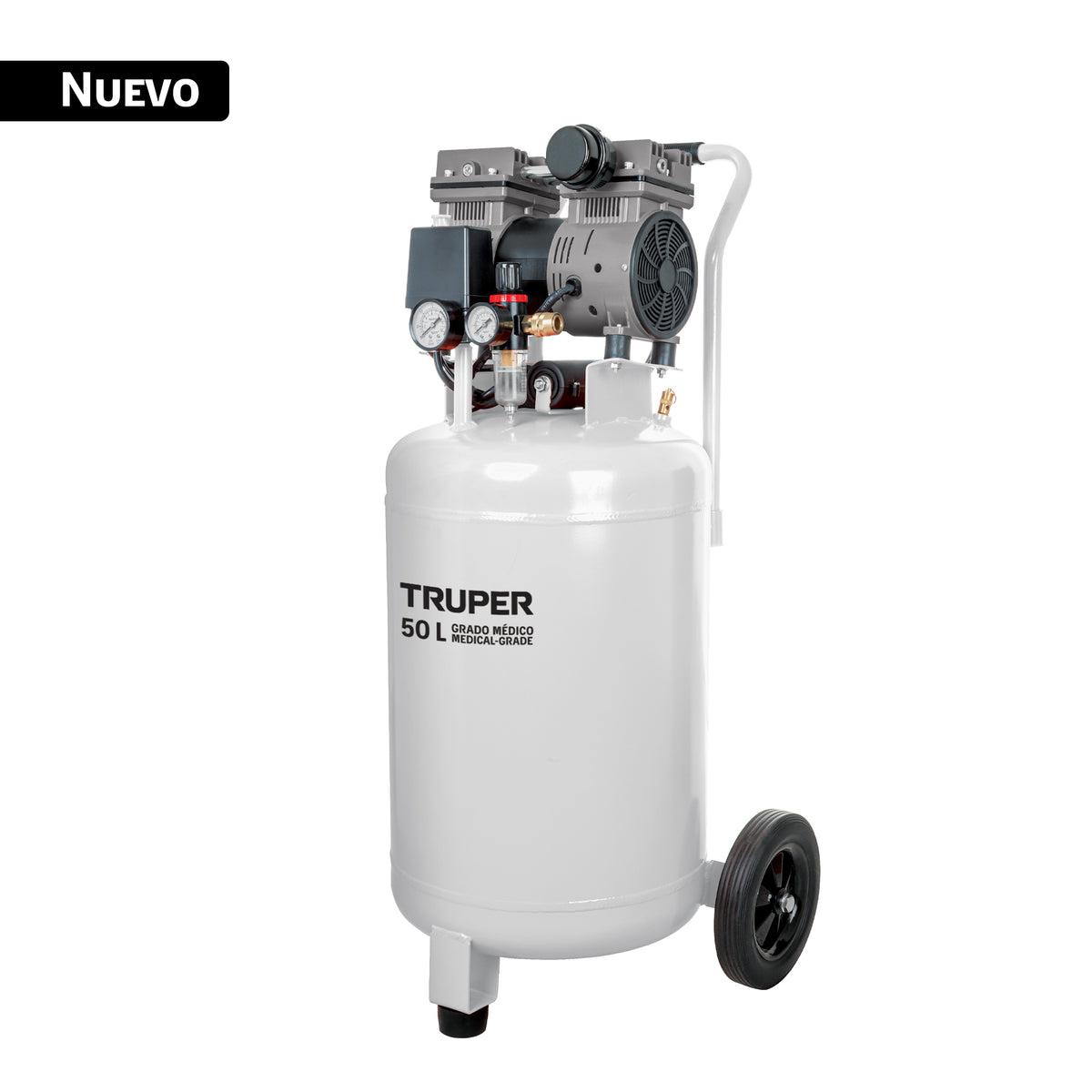 Compresor Truper COMP-50M 50L 2HP Dual | Aire Industrial