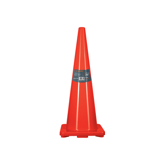 CONO-90 Cono de precaución de 90 cm de PVC, Truper