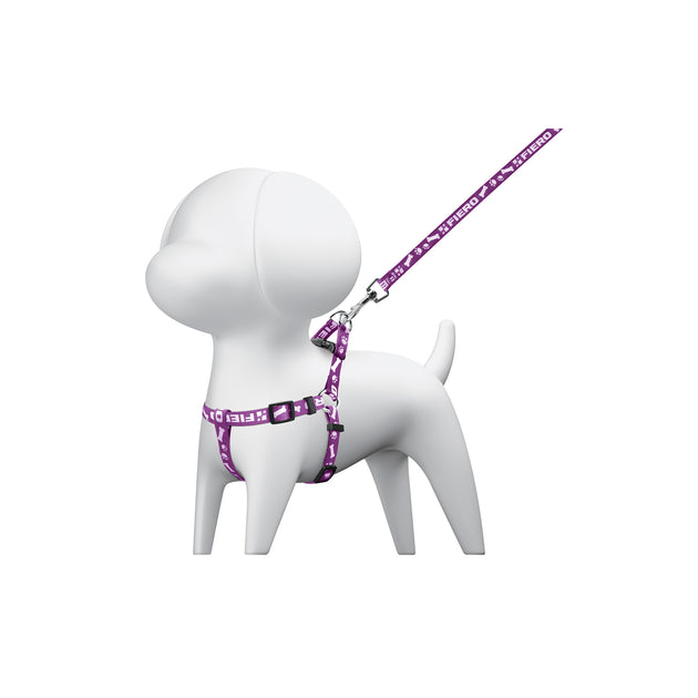 COPE-10 Correa con pechera para perro, 1 cm ancho, FIERO