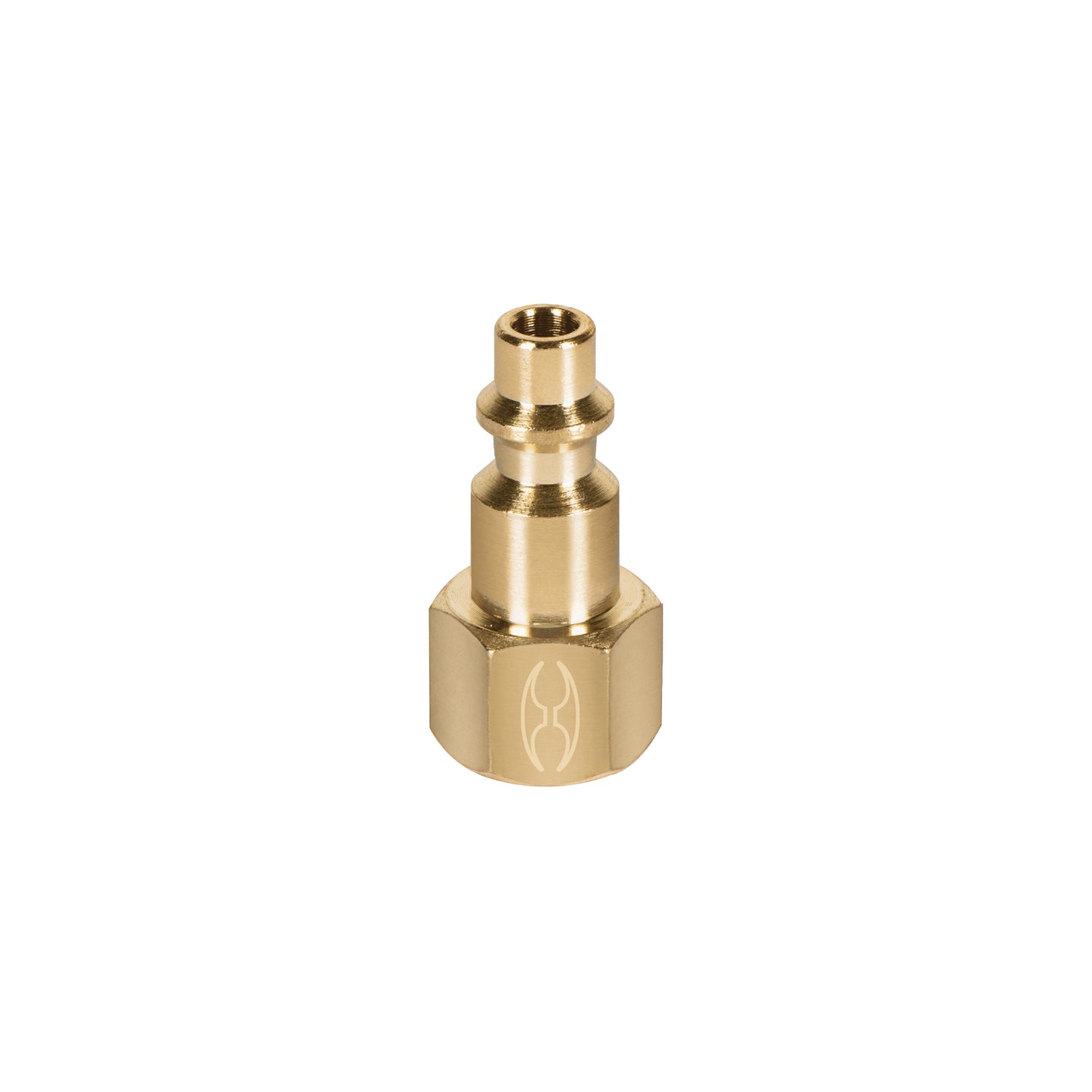 CORAL-HEM-1/4 Conector rápido de latón, hembra, cuerda 1/4" NPT, TRUPER