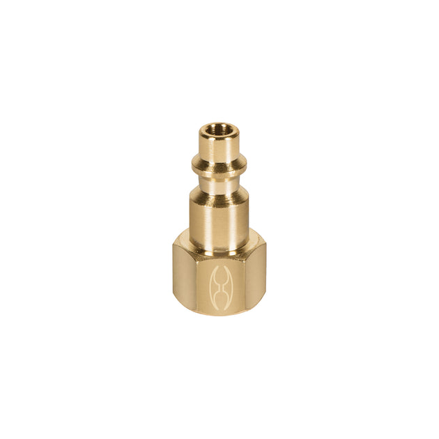 CORAL-HEM-1/4 Conector rápido de latón, hembra, cuerda 1/4" NPT, TRUPER