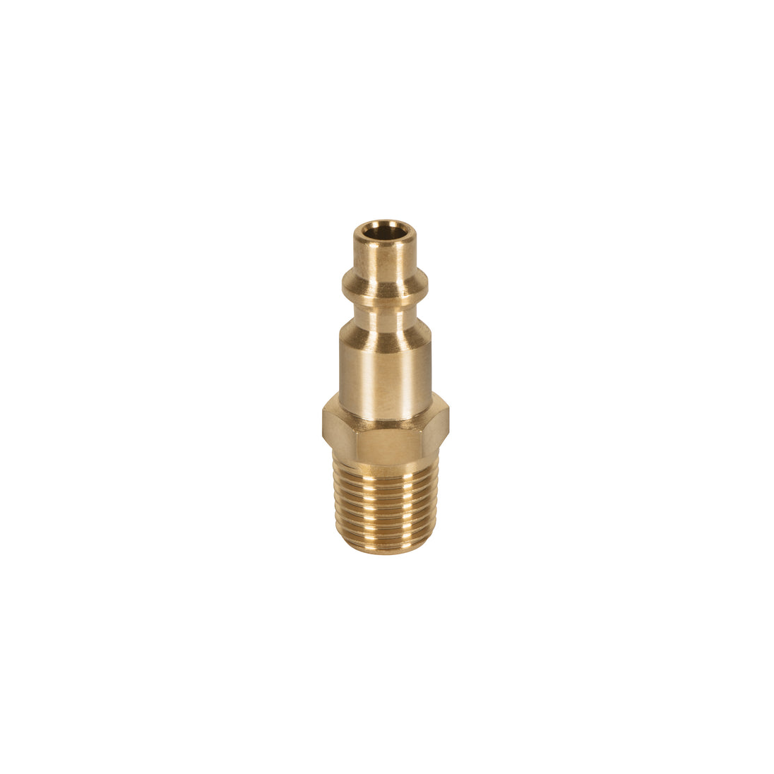 CORAL-MA-1/4 Conector rápido de latón, macho, cuerda 1/4" NPT, TRUPER