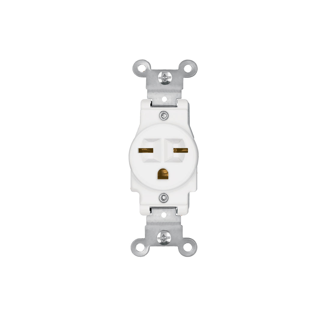 COSE-CHSB Contacto sencillo, cara de chino, Standard, blanco, Volteck