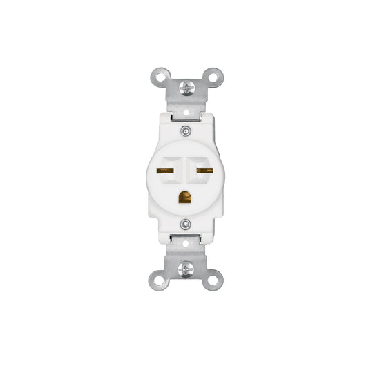 COSE-CHSB Contacto sencillo, cara de chino, Standard, blanco, Volteck