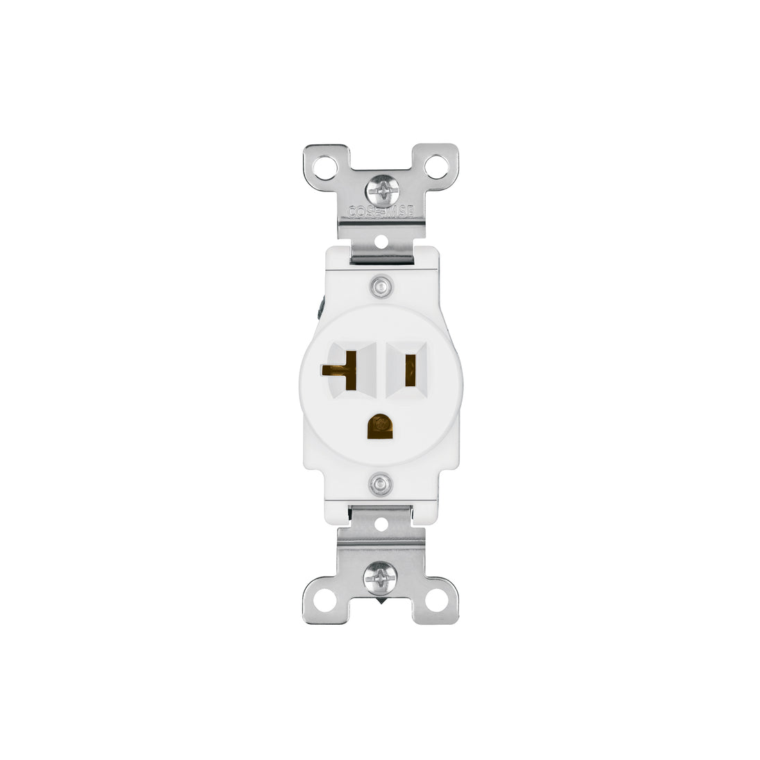 COSE-MSB Contacto sencillo, 2 polos 3 hilos, 20 A, Standard, blanco
