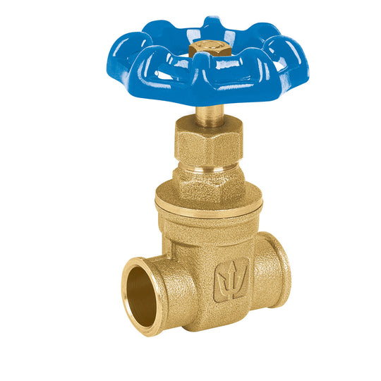 COSO-1/2 Válvula de compuerta de latón soldable de 1/2", FOSET
