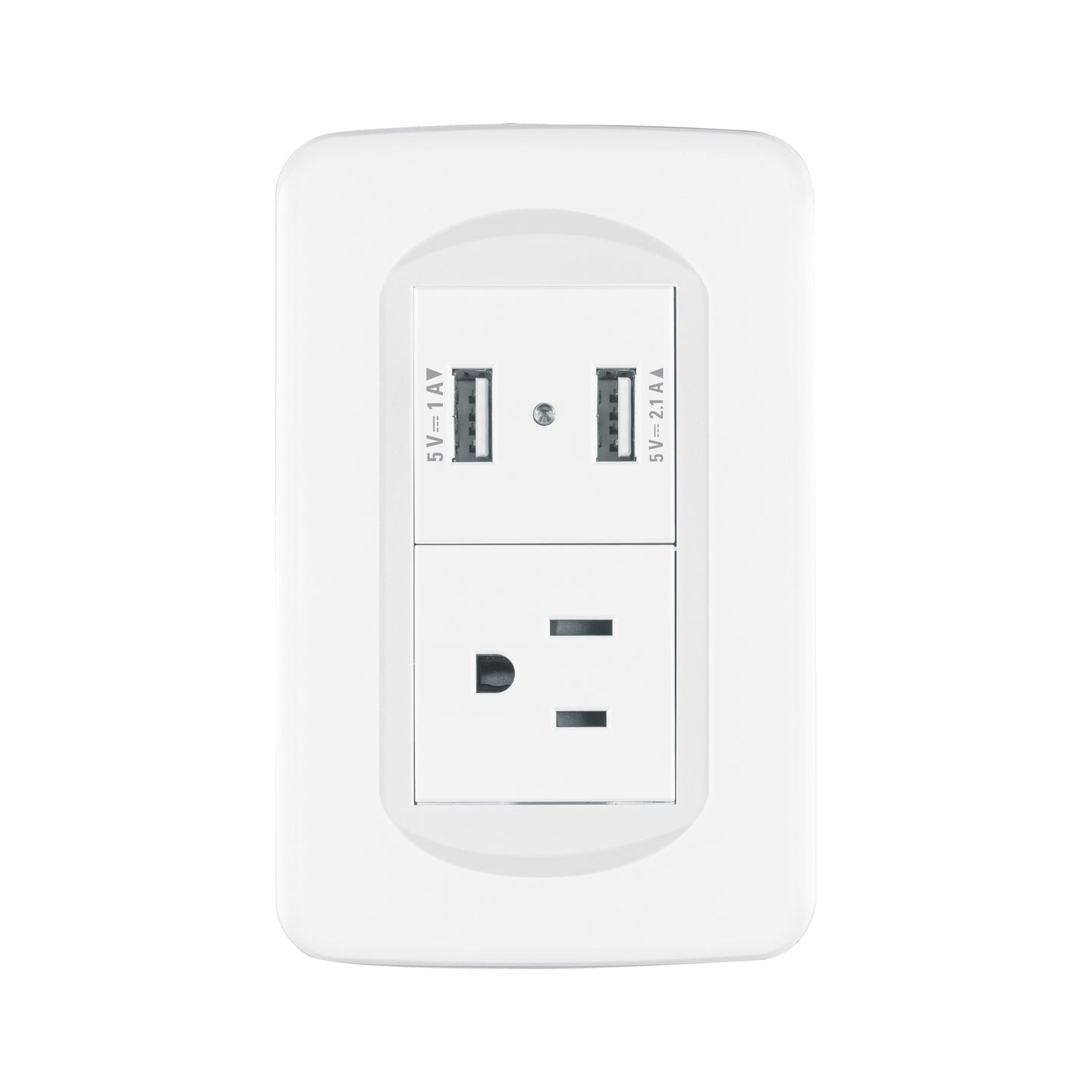 COUSB-TB Placa armada 1contacto y 2 puertos USB 1.5 módulos, Toledo