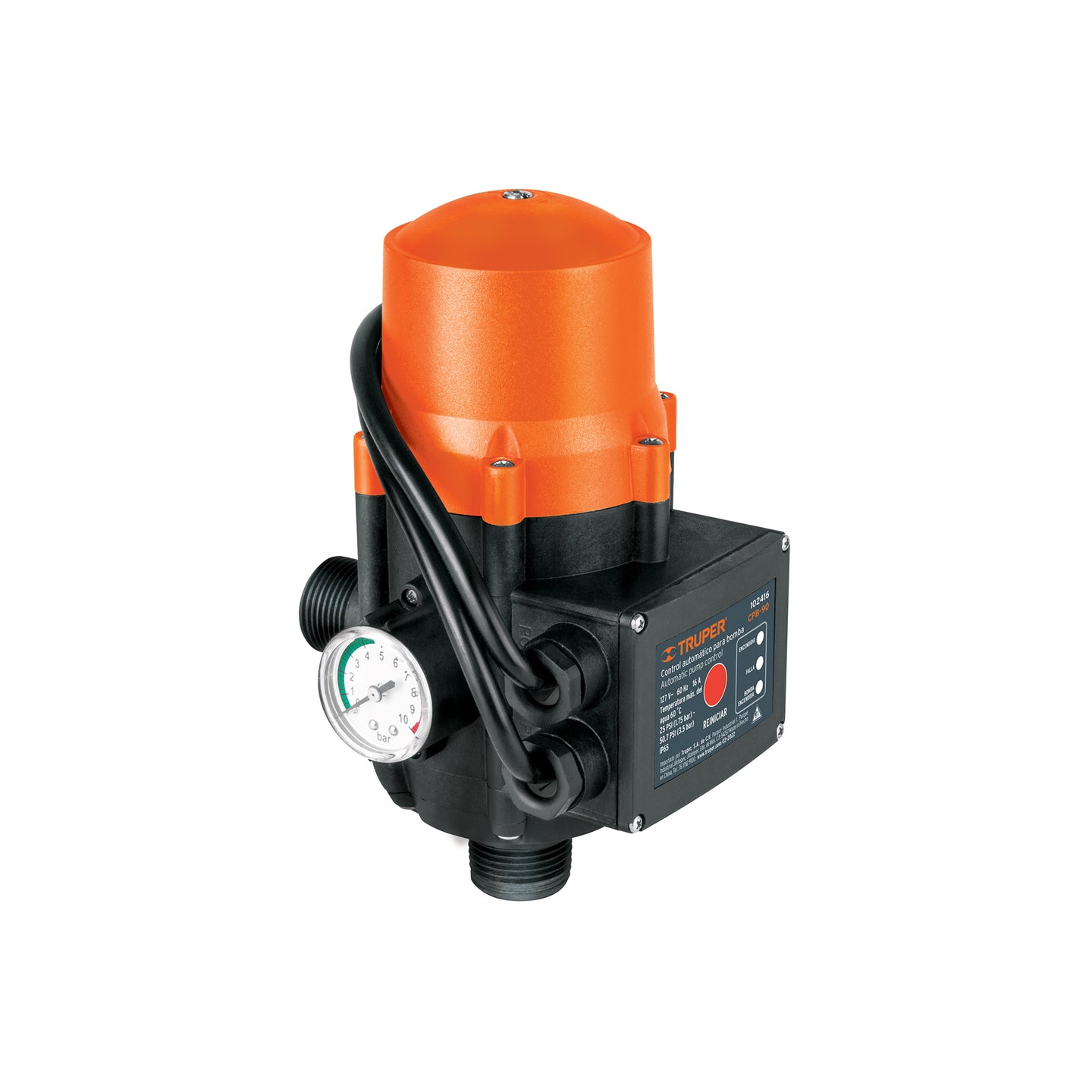 CPB-90 Control automático de presión de bombas para agua, 90°